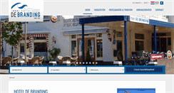 Desktop Screenshot of hoteldebrandingtexel.nl