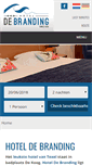Mobile Screenshot of hoteldebrandingtexel.nl
